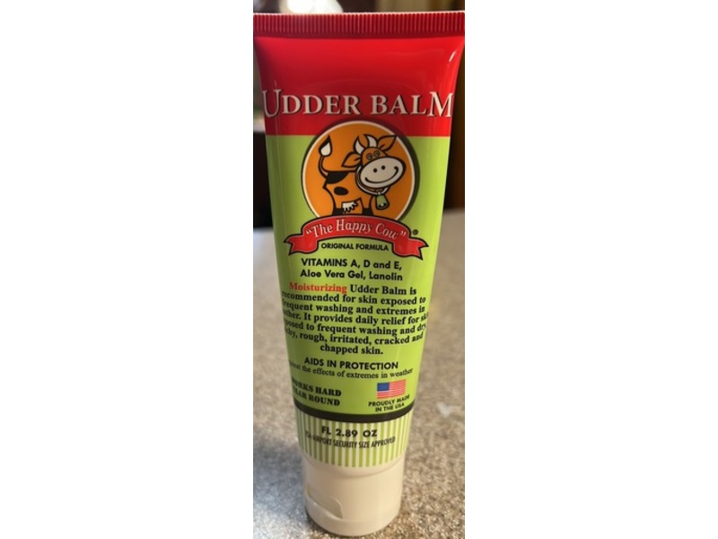 Udder Balm The Happy Cow Moisturizing Udder Balm, 2.89 fl oz