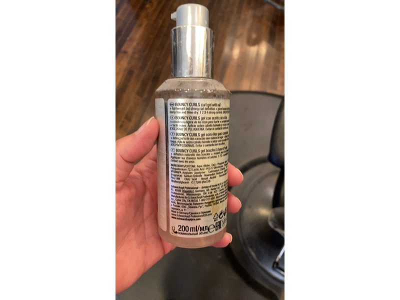 Schwarzkopf Osis+ Bouncy Curls Curl Gel, 6.75 fl oz/200 mL