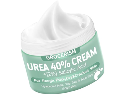 Grocerism Cream, Urea 40% & Salicylic Acid 2%, 5.29 fl oz/150 g