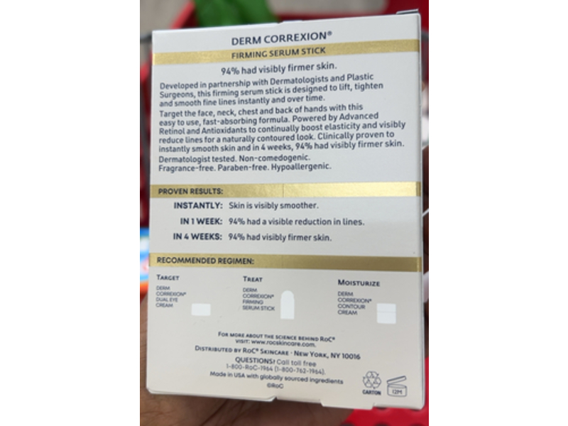 RoC Derm Correxion Firming Serum Srick, 1.0 oz/30 g
