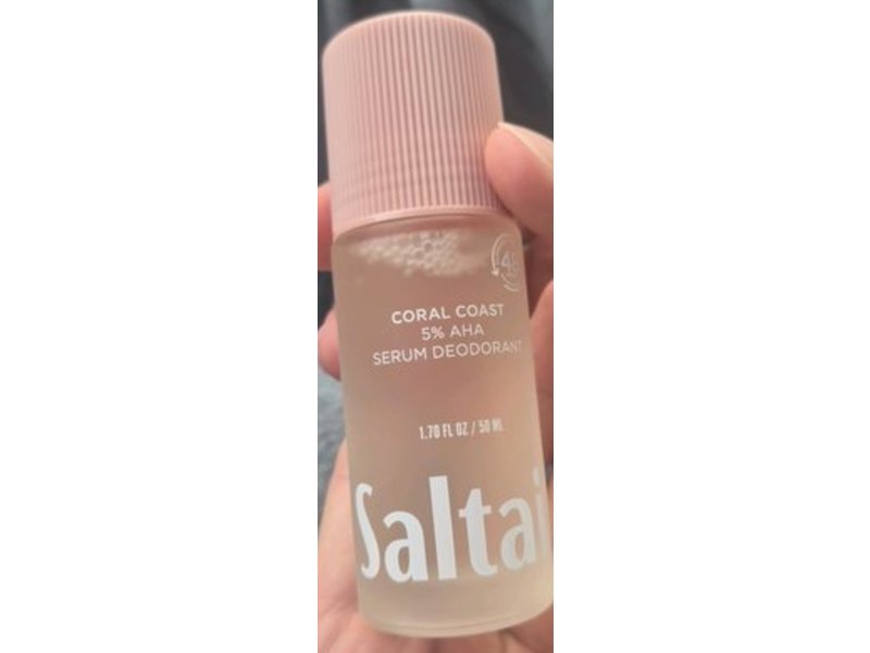 Saltair Serum Deodorant, Coral Coast, 1.70 fl oz/50 mL, Pack Of 2