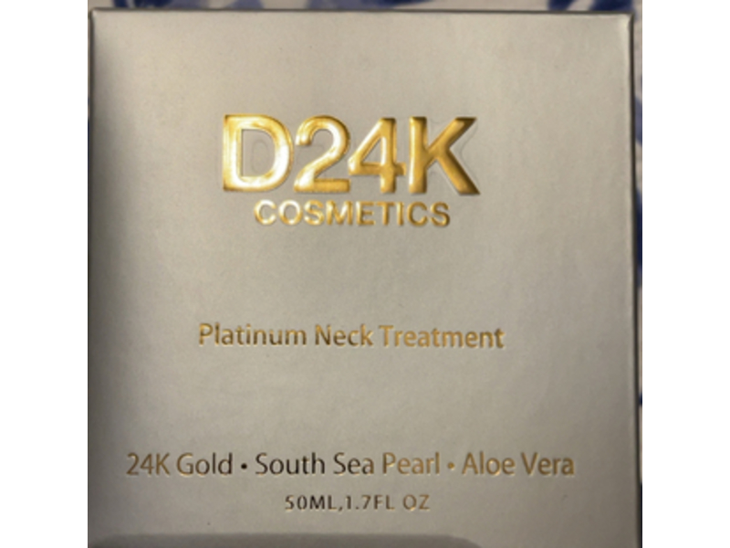 D24k Platinum Neck Treatment, South Sea Pearl, 1.7 fl oz/50 mL