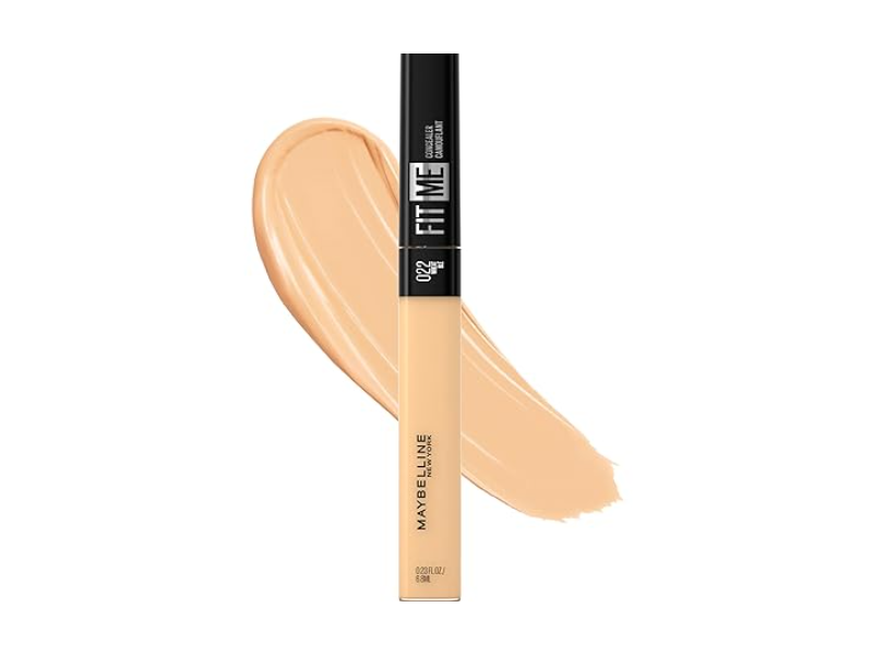 Maybelline New York Fit Me Concealer, 22 Wheat, 0.23 oz/6.8 mL