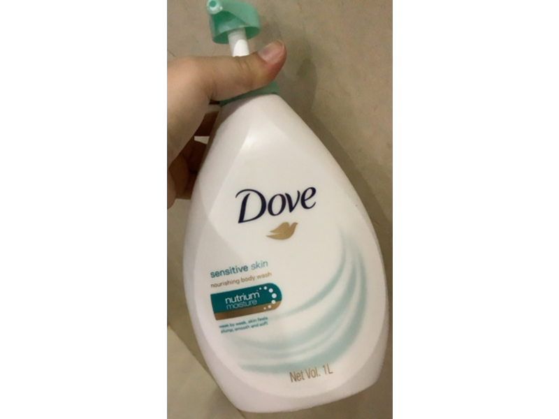Dove Nourishing Body Wash, Sensitive Skin, 1 L