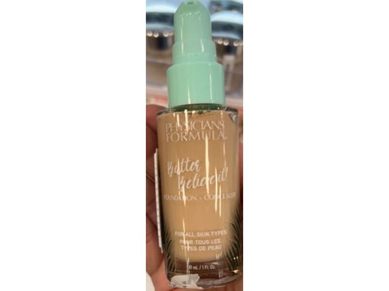 Physicians Formula Butter Believe It! Foundation + Concealer, Light, 1 fl oz/30 mL