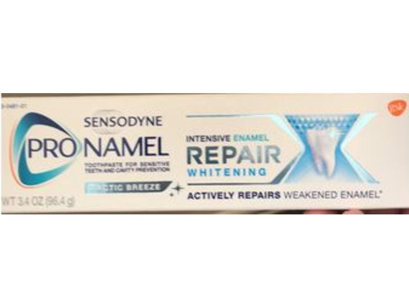 Sensodyne Pronamel Enamel Repair Whitening Toothpaste, Arctic Breeze, 3.4 oz/96.4 g