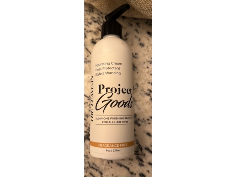 Project Goods The Leave-In HYdrating Cream, 8 oz/237 mL