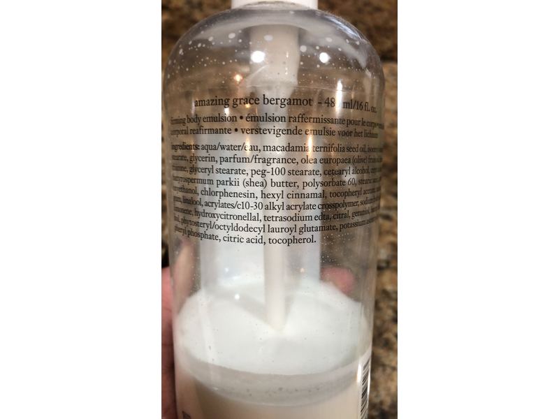 Philosophy Amazing Grace Firming Body Emulsion, Bergamot, 16 fl oz/480 mL