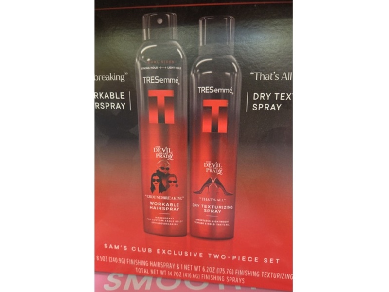 TRESemme The Devil Wears Prada Groundbreaking Workable Hairspray + That's All Dry Texturizing Spray Duo