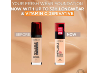 L'Oreal Paris Infallible Up To 32H Fresh Wear Foundation, 435 Rose Vanilla, SPF 25, 1 fl oz/30 mL - thumbnail 2