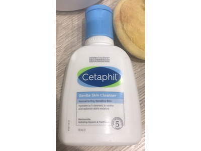 Cetaphil Gentle Skin Cleanser, Niacinamide + Hydrating Glycerin & Panthenol, 118 mL