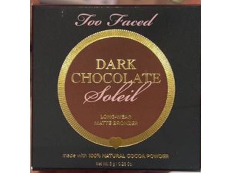 Too Faced Soleil Bronzer, Dark Chocolate, 0.28 oz/8 g