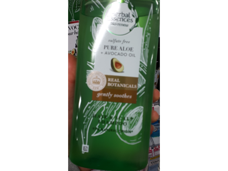 Herbal Essences Hair & Scalp Shampoo, Pure Aloe + Avocado Oil, Sulfate Free, 380 ml