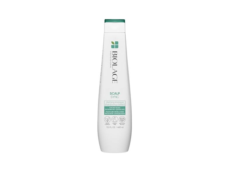 Biolage Scalp Sync Clarifying Shampoo, Fermented Tea & Glycolic Acid, 13.5 fl oz/400 mL