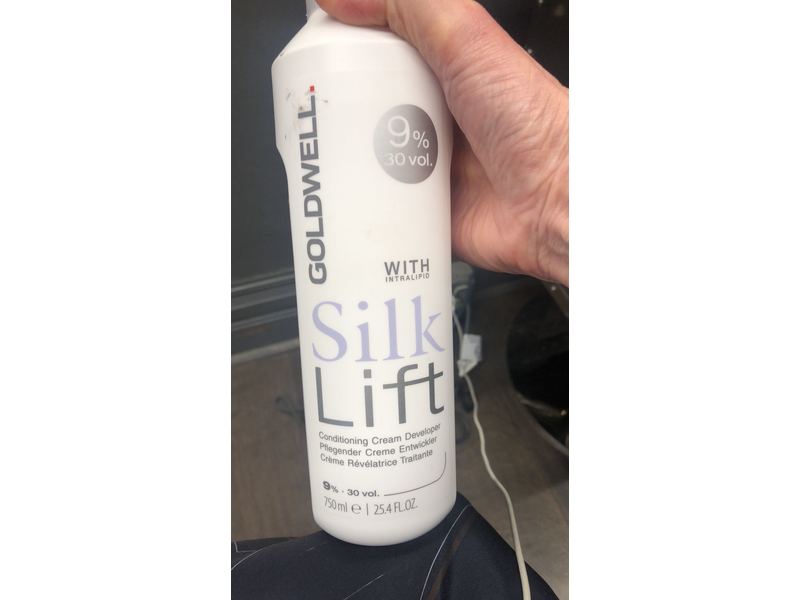 Goldwell Silk Lift Conditioning Cream Developer, 25.4 fl oz/750 mL