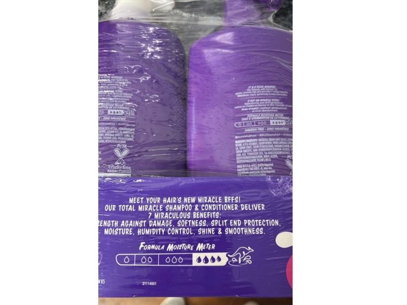 Aussie Shampoo & Conditioner Set, Apricot Oil, 26.2 fl oz/778 mL