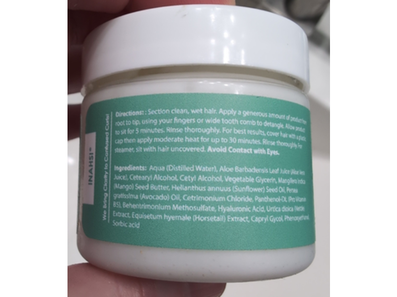 Inahsi Naturals Moisture Supreme Hair Masque, 2 oz/57 g