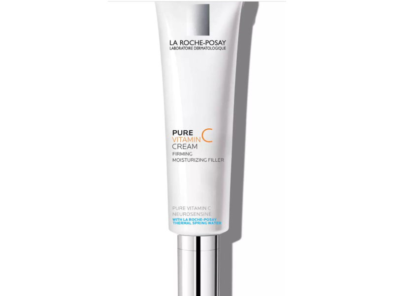 La Roche-Posay Redermic C Anti-Wrinkle Firming Face Moisturizer, 0.05 fl oz/15 mL