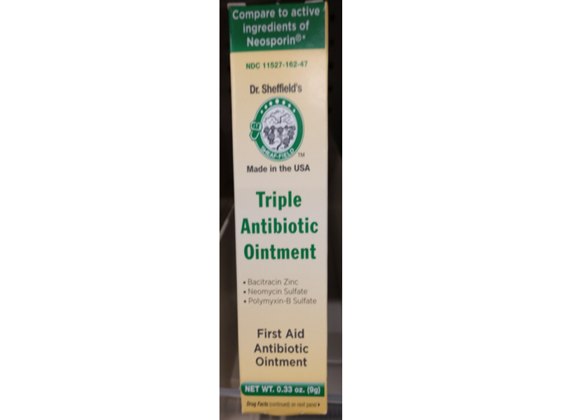 Dr. Sheffield's Triple Antibiotic Ointment, 0.33 oz/9 g