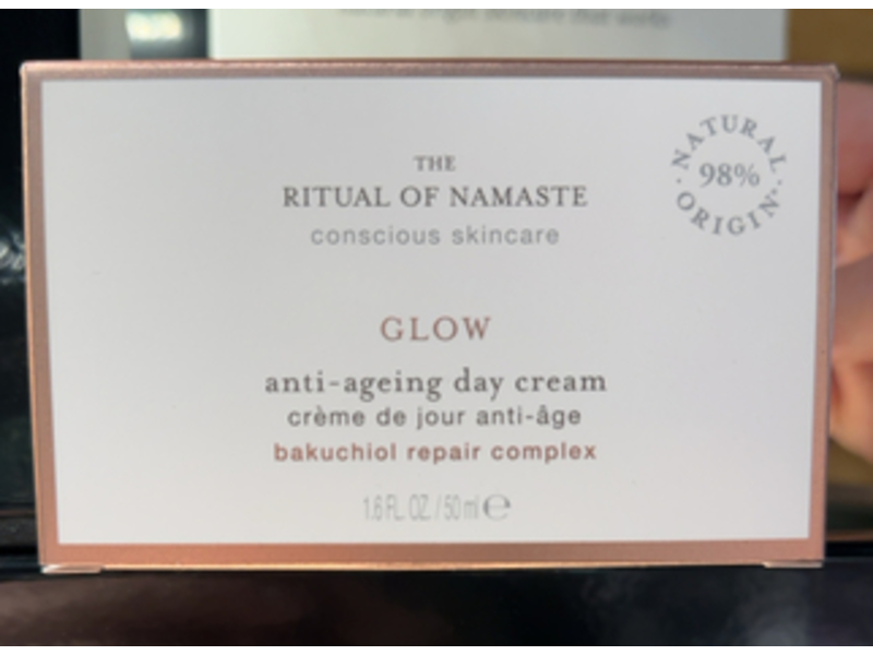 The Ritual Of Namaste Glow Anti-Ageing Day Cream, 1.6 fl oz/50 mL