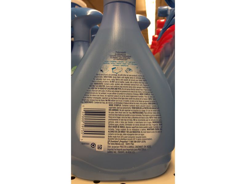 Febreze Fabric Refresher Pet Odor Eliminator, 27 fl oz/800 mL