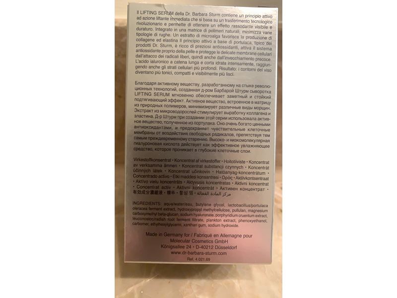 Dr. Barbara Sturm Lifting Serum, 1 fl oz/30 mL