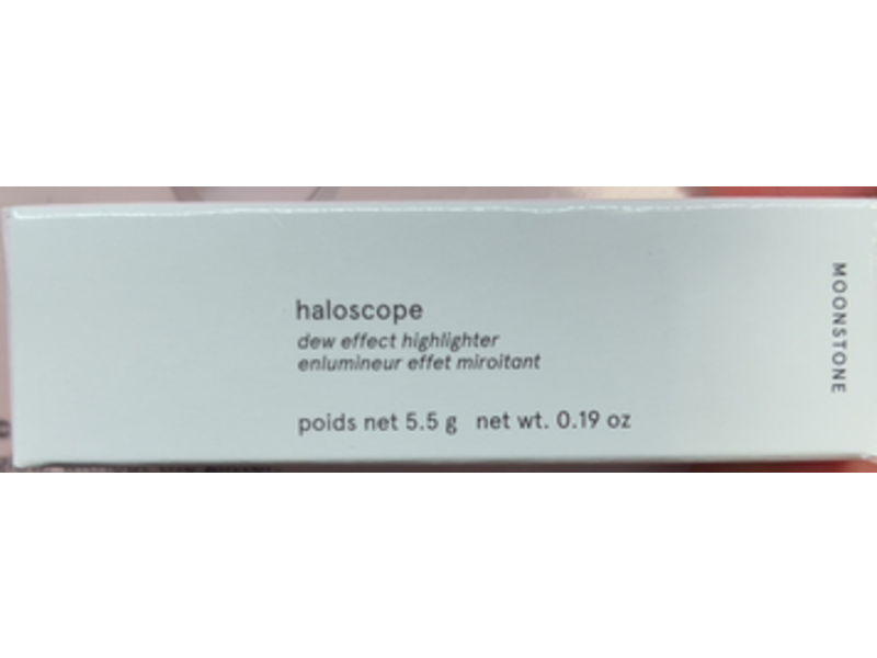 Glossier Haloscope Dew Effect Hightlighter, Moonstone,0.19 oz (5.5 g)
