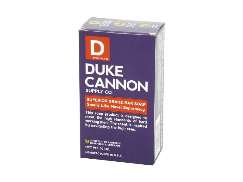 Duke Cannon Supple Co. Men's Bar Soap, 10 oz