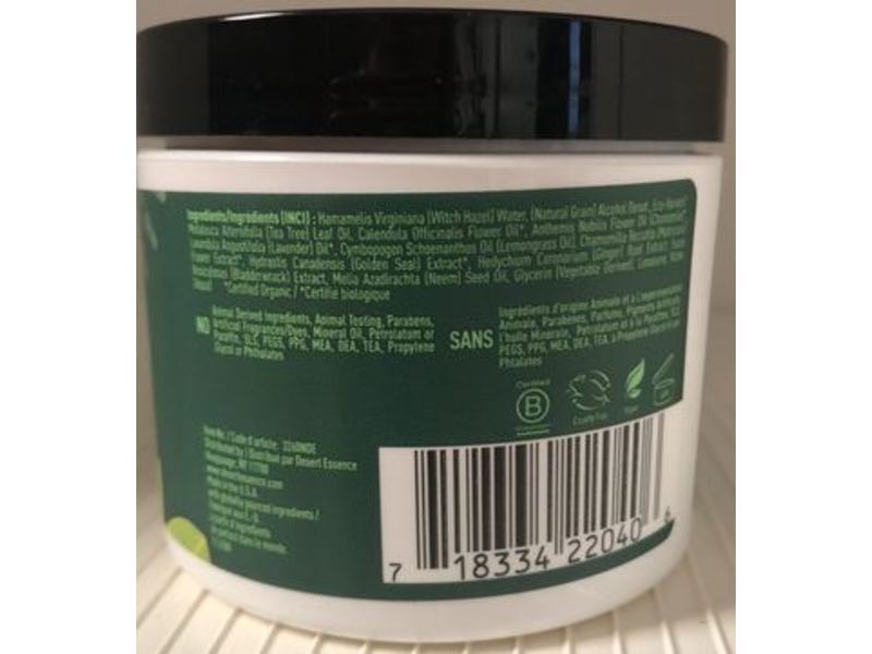 Desert Essence Facial Cleansing Pads, Tampons Nettoyants, Quotidien, 50 Count