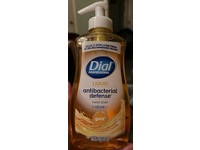 Dial Antibacterial Defense Liquid Hand Soap, Gold, Aloe, 11 fl oz/325 mL, Pack Of 4 - thumbnail 2