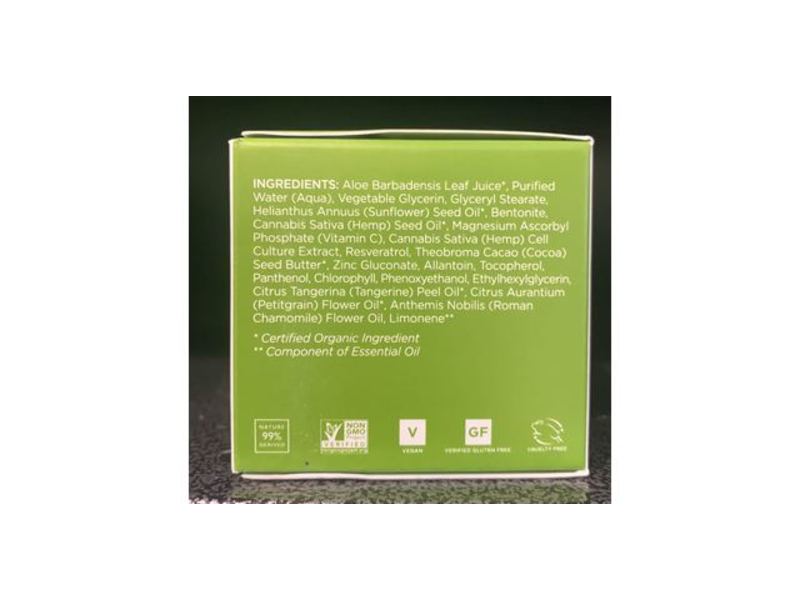 Andalou Naturals Cannacell Detox Mask, Hemp Stem Cells, 1.7 oz/50 g