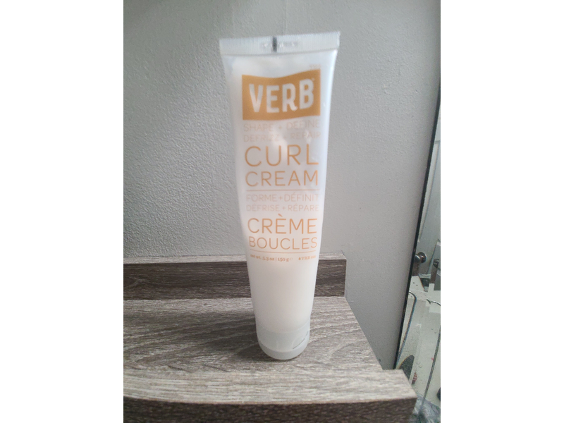 Verb Curl Cream, Shape + Definition + Defrizz + Repair, 5.3 oz/150 g