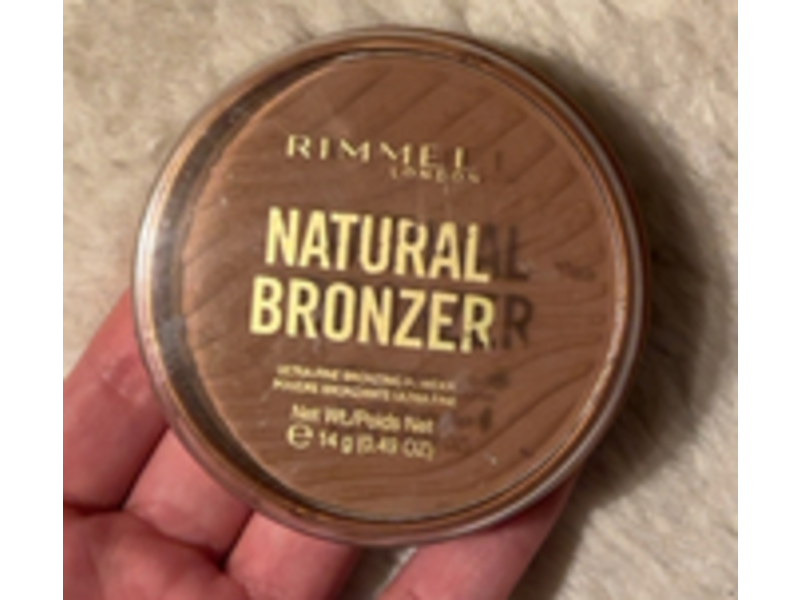 Rimmel London Ultra- Fine Natural Bronzing Powder, 002 Sunbronze, 0.49 oz/14 g