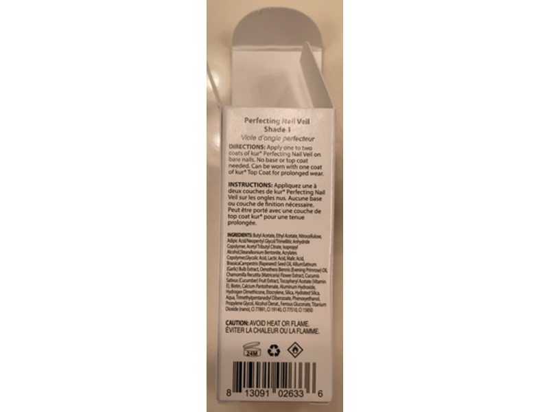 Londontown Perfecting Nail Veil. #1, 0.4 fl oz/12 mL