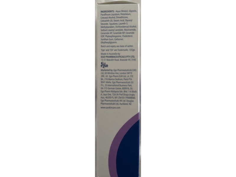 QV Moisturizing Cream, Ceramides, 100 g