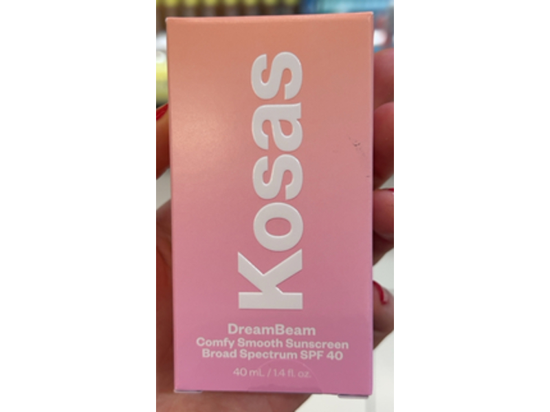 Kosas Dermbeam Comfy Smooth Sunscreen, SPF 40, 1.4 fl oz/40 mL