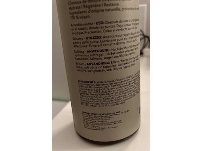 Macadamia Professional Nourishing Repair Hair Conditioner, 33.8 fl oz/1 L