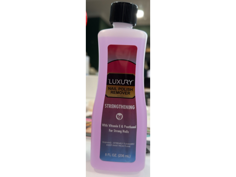 Luxury Nail Polish Remover, Vitamin E & Panthenol, 8 fl oz/236 mL