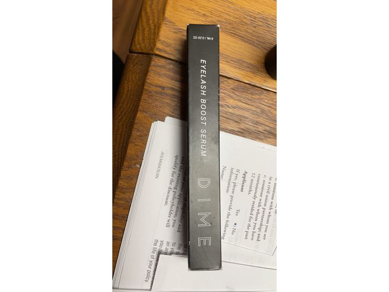 DIME Beauty Eyelash Boost Serum, Eyelash Growth Serum, 1 Count