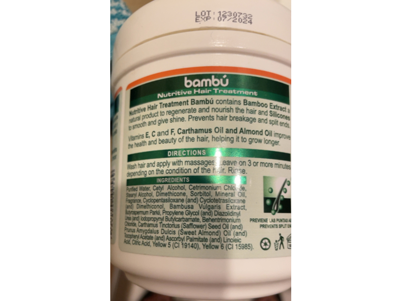 Silicon Mix Nutritive Hair Treatment, Bambu, 16 oz/450 g