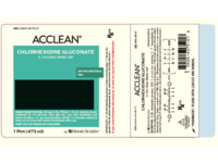 ACCLEAN Chlorhexidine Gluconate, 0.12%, 473 mL Henry Schein Medical (RX) - thumbnail 1