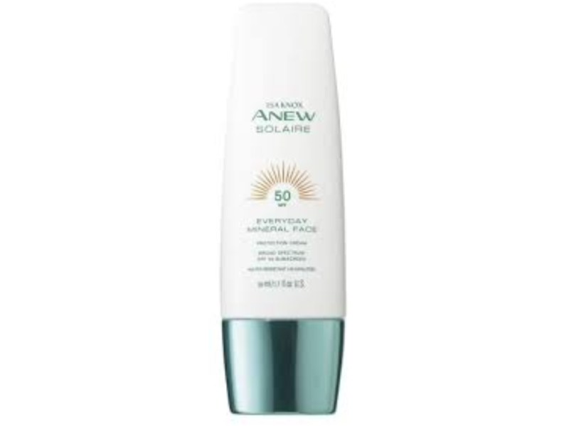 Avon Solaire Everyday Mineral Face Protection Cream, SPF 50, 1.7 fl oz/50 mL
