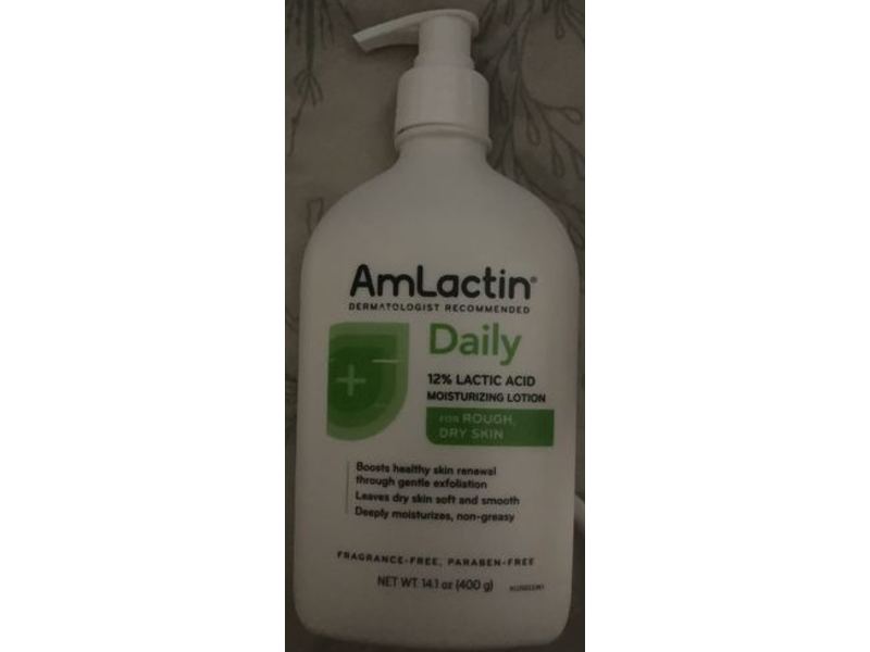 Amlactin Daily 12% Lactic Acid Moisturizing Lotion, 14.1 oz/400 g