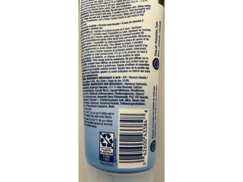 Neutrogena Ultra Sheer Mineral Dry-Touch Lotion Sunscreen, SPF 30, 3 oz/88 mL