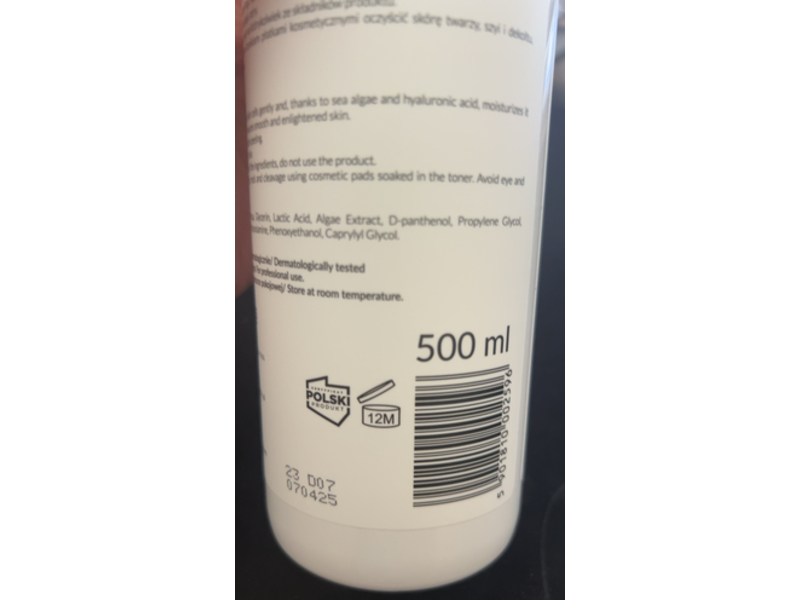 Apis Professional Smoothing Toner, Lactic Acid, 500 mL