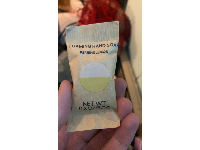 Blueland Foaming Hand Soap, Perrine Lemon, 0.3 oz/8.7 g