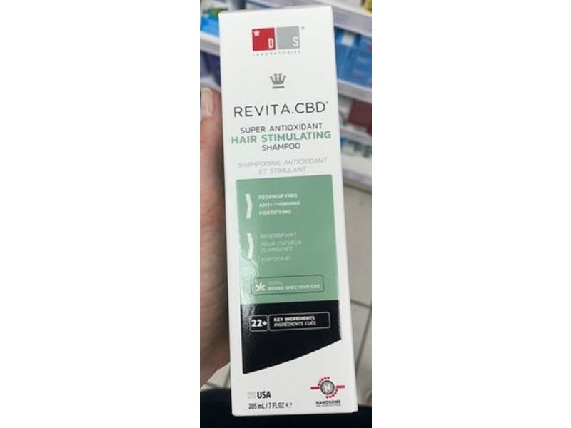 DS Laboratories Revita. CBD Hair Stimulating Shampoo, 7 fl oz/205 mL