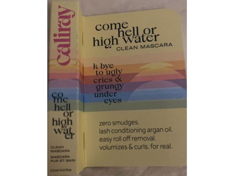 Caliray Come Hell or High Water Clean Mascara, 0.11 fl oz/3.5 mL
