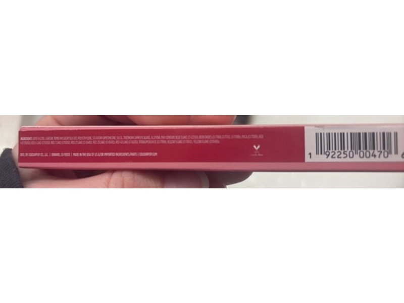 ColourPop Lippie Pencil Lip Liner, Bossy Classic Red, 0.035 oz/1.0 g