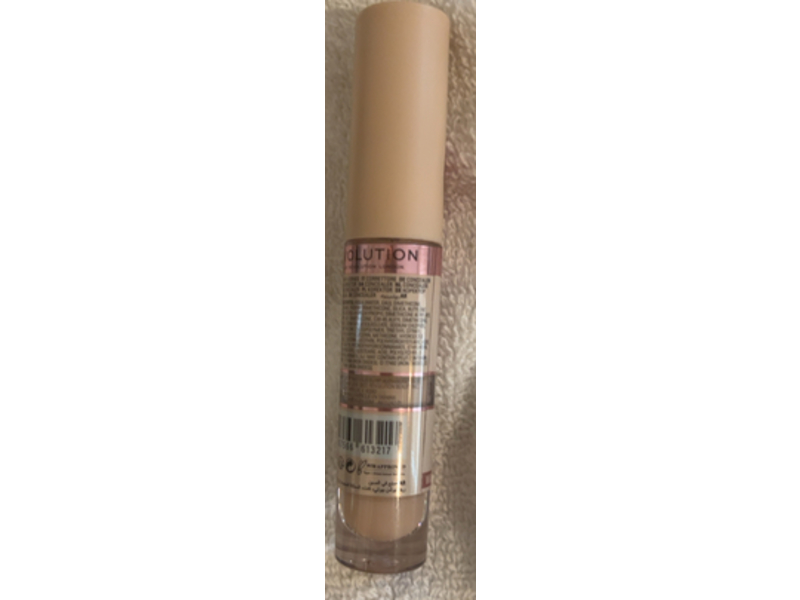 Makeup Revolution IRL Filter Soft Matte Concealer, Undertone C4, 0.21 fl oz/6 g